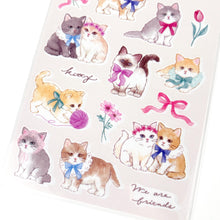 Lade das Bild in den Galerie-Viewer, meow sticker from Japan by GAIA cat sticker
