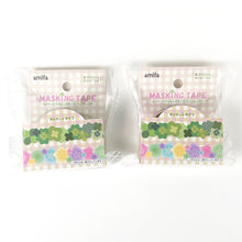 Lade das Bild in den Galerie-Viewer, Die cut masking tape Wish -Clover/Star- Washi tape
