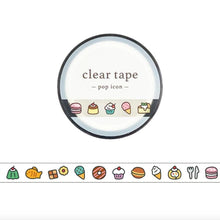 Lade das Bild in den Galerie-Viewer, Clear tape Pop Icon-Sweets- by mind wave from Japan
