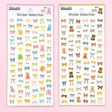 Load image into Gallery viewer, Sticker Selection -small ribbon- from Japan GAIA
