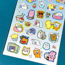 Load image into Gallery viewer, Sticker Selection -How to Cope with the Extreme Heat- from Japan By GAIA
