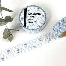 Carica l'immagine nel visualizzatore di Gallery, Masking tape-plaid28-Blue Ribbon washi tape from Japan by mind wave
