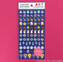 Charger l'image dans la galerie, chocotto seal -Summer 2026-mini sticker from Japan by GAIA
