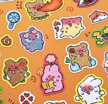 Load image into Gallery viewer, Sticker Selection -How to Cope with the Extreme Heat- from Japan By GAIA
