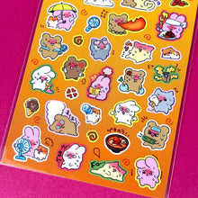Load image into Gallery viewer, Sticker Selection -How to Cope with the Extreme Heat- from Japan By GAIA
