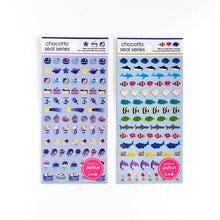 Charger l'image dans la galerie, chocotto seal -Summer 2026-mini sticker from Japan by GAIA
