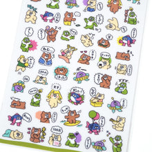 Lade das Bild in den Galerie-Viewer, Add a short comment sticker-Motto hitokoto soeru seal- from Japan by mind wave
