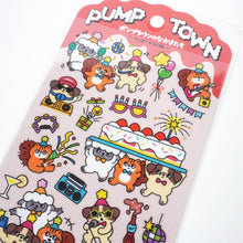 Lade das Bild in den Galerie-Viewer, Friends of Pump Town sticker from Japan by mind wave

