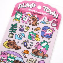 Lade das Bild in den Galerie-Viewer, Friends of Pump Town sticker from Japan by mind wave
