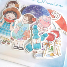 Lade das Bild in den Galerie-Viewer, Flake sticker -Summer Kids2/Summer Girls2- from Japan by GAIA
