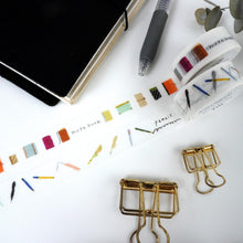 Carica l'immagine nel visualizzatore di Gallery, mt Limited Edition -miki tamura notebook- washi tape masking tape kamoi
