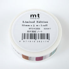 Carica l'immagine nel visualizzatore di Gallery, mt Limited Edition -miki tamura notebook- washi tape masking tape kamoi
