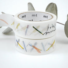 Lade das Bild in den Galerie-Viewer, mt Limited Edition -miki tamura pencil- washi tape masking tape kamoi
