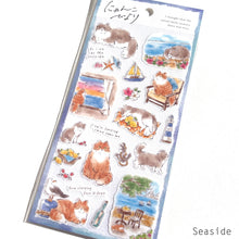 Carica l'immagine nel visualizzatore di Gallery, Cozy cat days Sticker from Japan by mind wave
