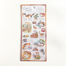 Carica l'immagine nel visualizzatore di Gallery, Cozy cat days Sticker from Japan by mind wave
