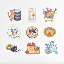 Carica l'immagine nel visualizzatore di Gallery, Ob1 Flake Seal -SUPERMARKET Nyan Nyan MART By Papier Platz obiwan obione sticker
