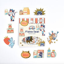 Carica l'immagine nel visualizzatore di Gallery, Ob1 Flake Seal -SUPERMARKET Nyan Nyan MART By Papier Platz obiwan obione sticker
