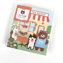 Carica l'immagine nel visualizzatore di Gallery, Kumazawa shoten×Furukawashiko limited edition-Cafe stroll- memo pads The 7th
