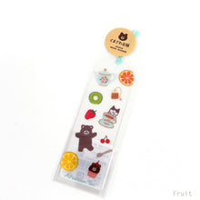 Charger l'image dans la galerie, Kumazawa shoten×Furukawashiko limited edition -Cafe stroll- Clear Bookmarker The 7th From Japan
