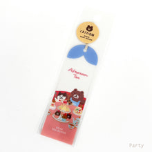 Charger l'image dans la galerie, Kumazawa shoten×Furukawashiko limited edition -Cafe stroll- Clear Bookmarker The 7th From Japan
