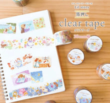 Load image into Gallery viewer, Clear Tape -Lil story- midnight scene by mind wave

