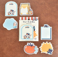 Load image into Gallery viewer, Ob1 Flake Sticky Note -SUPERMARKET Nyan Nyan MART By Papier Platz obiwan obione
