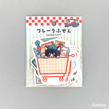 Load image into Gallery viewer, Ob1 Flake Sticky Note -SUPERMARKET Nyan Nyan MART By Papier Platz obiwan obione
