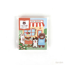 Carica l'immagine nel visualizzatore di Gallery, Kumazawa shoten×Furukawashiko limited edition-Cafe stroll- memo pads The 7th
