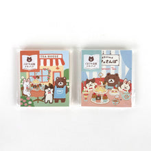 Carica l'immagine nel visualizzatore di Gallery, Kumazawa shoten×Furukawashiko limited edition-Cafe stroll- memo pads The 7th
