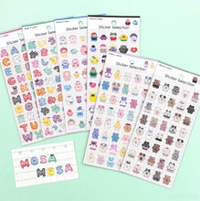 Load image into Gallery viewer, Sticker selection -mosa mosa- sticker from Japan by GAIA
