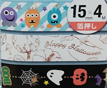 Charger l&#39;image dans la galerie, Halloween foil Washi tape &quot;Boo ghost”
