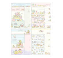 Lade das Bild in den Galerie-Viewer, Sumikkogurashi letter writing set, letter set&quot;minikko to asobo&quot;
