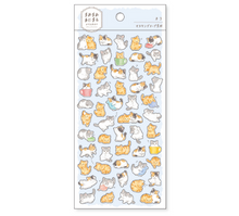 Charger l&#39;image dans la galerie, Mame Mame Animal sticker (Cat)masking sticker
