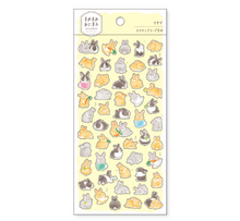 Carica l&#39;immagine nel visualizzatore di Gallery, Mame Mame Animal sticker (Rabbit)masking sticker
