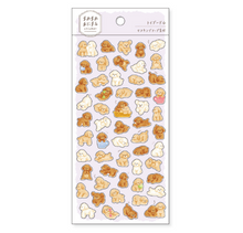 Charger l&#39;image dans la galerie, Mame Mame Animal sticker (Toy poodle)masking sticker
