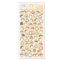 Carica l&#39;immagine nel visualizzatore di Gallery, Mame Mame Animal sticker (Hedgehog)masking sticker
