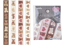 Charger l&#39;image dans la galerie, Masking tape, Washi tape &quot;Fluffy teddy&quot; 4design
