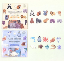 Carica l&#39;immagine nel visualizzatore di Gallery, Animal flake sticker(Land/Marine/Small/Bird)
