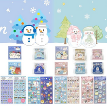 Charger l&#39;image dans la galerie, Washi tape &quot;Fluffy Snowman4&quot;(Snow scene)
