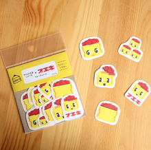 Carica l&#39;immagine nel visualizzatore di Gallery, Fueki kun flake sticker &quot;Fueki Dot&quot;
