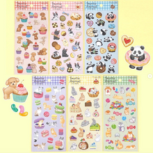 Carica l&#39;immagine nel visualizzatore di Gallery, Sweetie Animal sticker (Poodle)masking sticker
