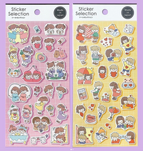 Carica l&#39;immagine nel visualizzatore di Gallery, Sticker Selection &quot;Futago-chan(Pink)&quot; &quot;Nakayoshi-chan(Yellow)&quot;
