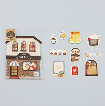 Load image into Gallery viewer, Kotorimachi Flake sticker&quot;Cafe&quot;
