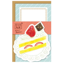 Charger l&#39;image dans la galerie, Mini letter set &quot;Fruit parlor berry&quot; (Strawberry sponge cake)
