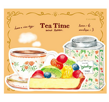 Charger l&#39;image dans la galerie, Die Cut Mini letter set &quot;Otome time/Tea time(Darjeeling) &quot;
