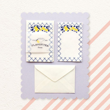 Charger l&#39;image dans la galerie, Mini letter set &quot;Otome time/Lemon&quot;
