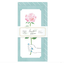 Charger l&#39;image dans la galerie, Ippitsu sen(一筆箋)&quot;Otome time/Rose&quot; Letter set
