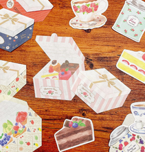 Charger l&#39;image dans la galerie, Die Cut Mini letter set &quot;Otome time/Tea time(Rose) &quot;
