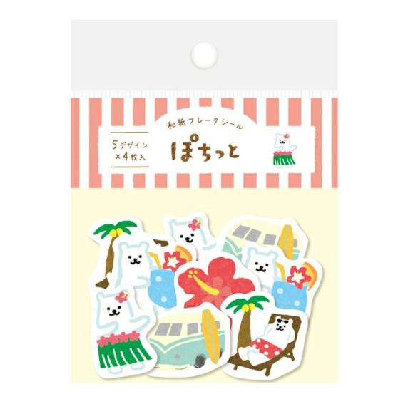 2022 summer limited edition Washi sticker 