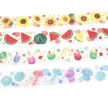 Charger l&#39;image dans la galerie, Masking tape journal &quot;Sunflower&quot;washi tape
